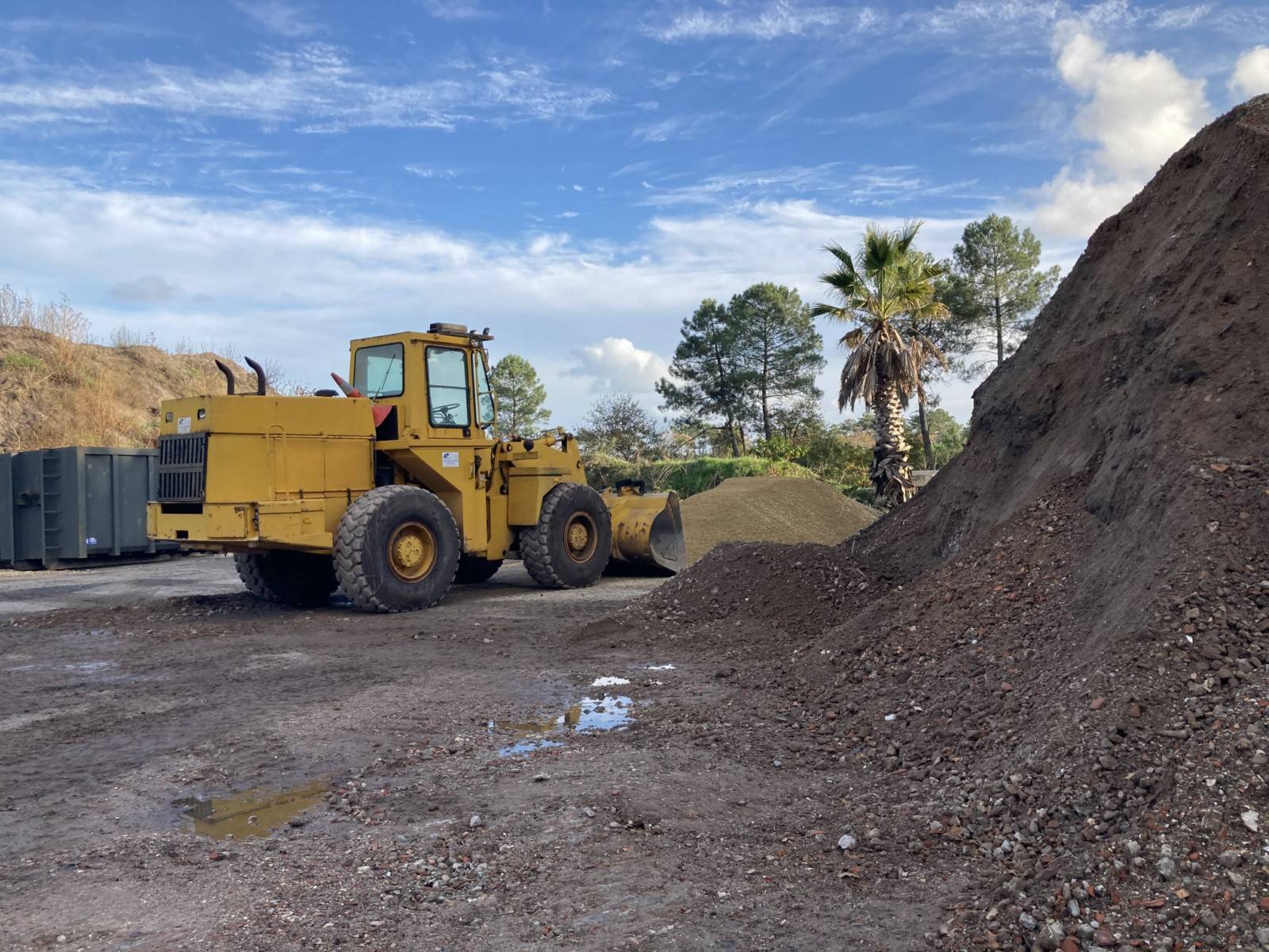 travaux de terrassement
