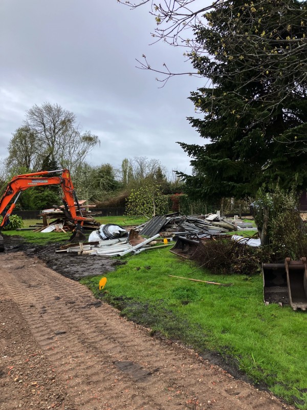 demolition d'une maison sur gujan mestras