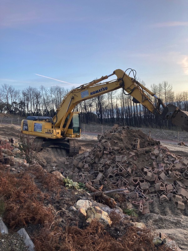 terrassement camping du petit nice