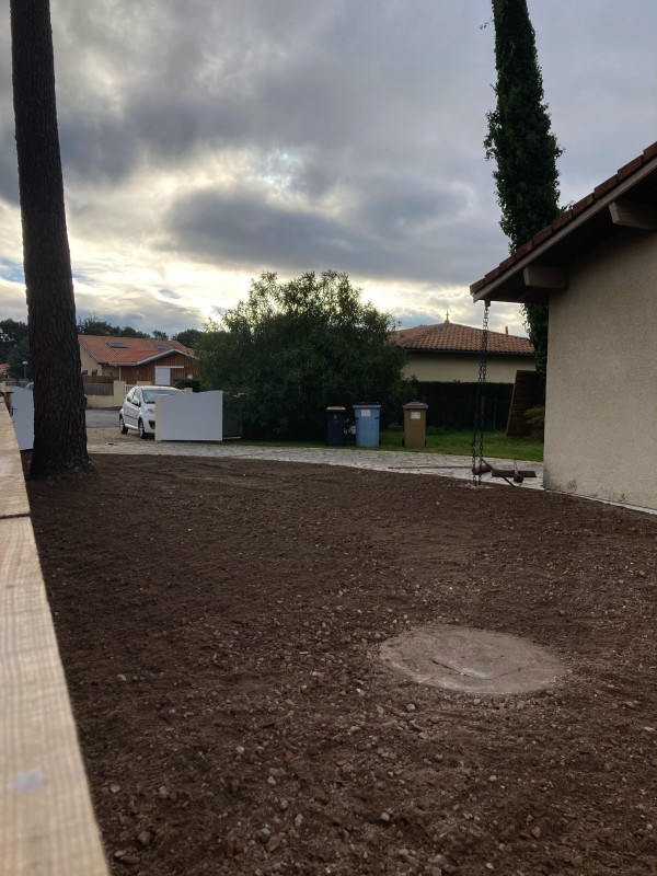 Réfection Allée calcaire à gujan mestras