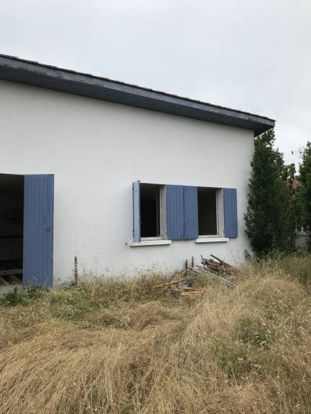démolition d'une  maison en maçonnerie traditionnelle