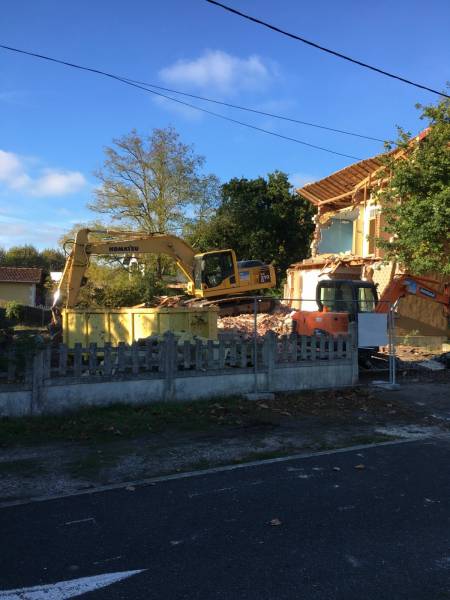 démolition de maison arcachon