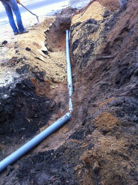 réseaux tout à l'égout Audenge