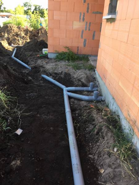 réseau tout à l'égout maison individuelle