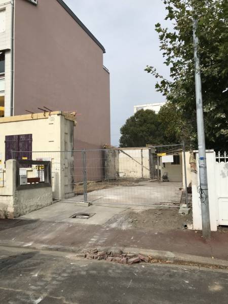démolition d'une maison de ville à Arcachon