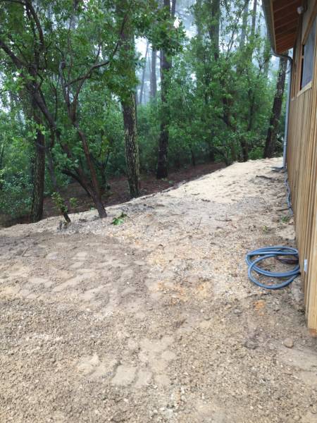 allée calcaire Lège Cap Ferret