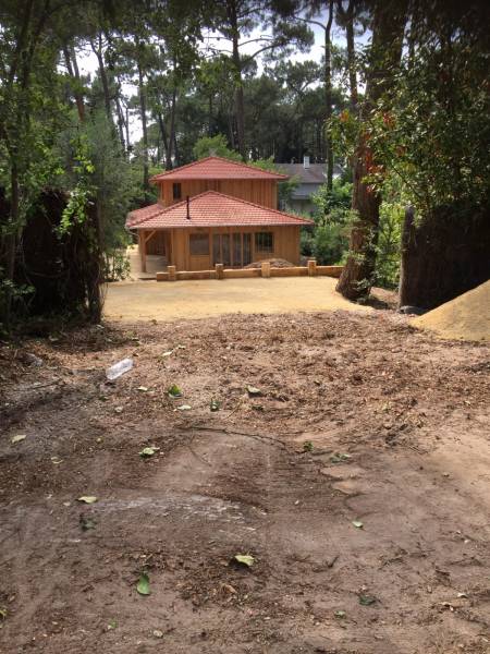 Terrassement finition St Martin d'oney