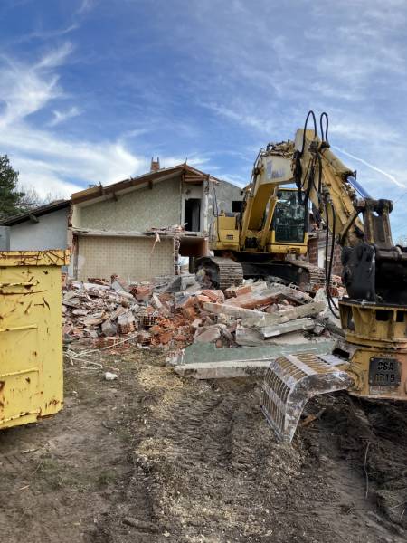 démolition d'une maison R+1 la teste de buch