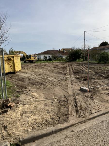 démolition d'une maison R+1 la teste de buch