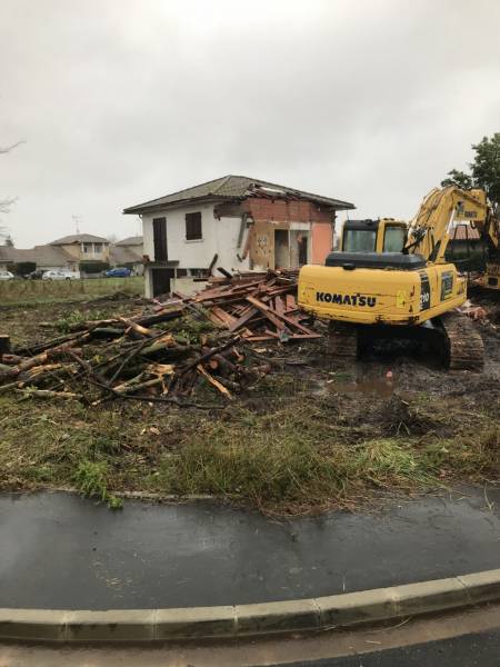 démolition maison d'habitation La Teste